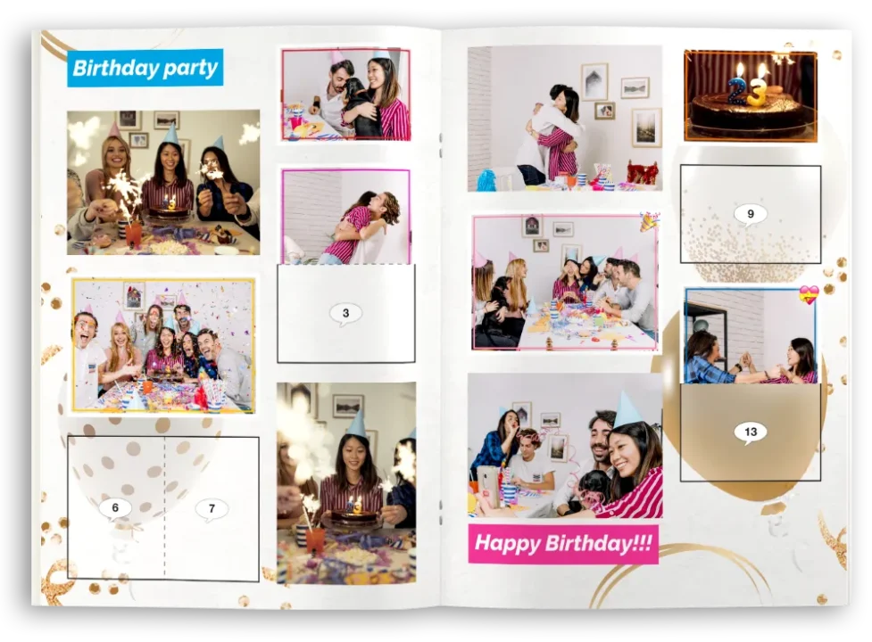 Custom photo sticker albums and personalized sticker gifts for every occasion