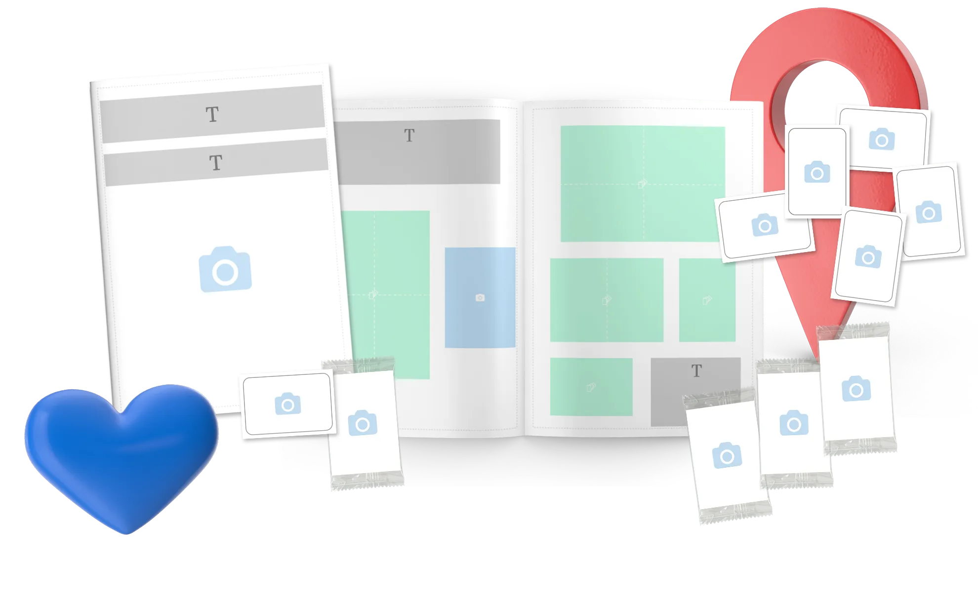 album di figurine interamente personalizzato con foto per un regalo unico