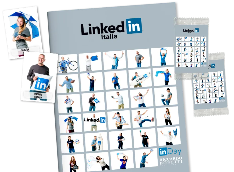 Corporate custom sticker albums and promotional sticker packs for business events